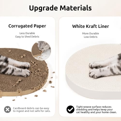 Cat Scratcher Bed for Indoor Cats Cardboard Cat Scratch Couch - Image 3