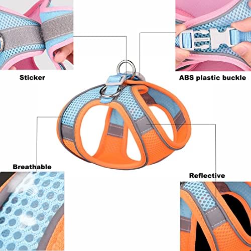 Medium Dog Harness and Leash Set, Puppy Harness Girl Dog Vest - Image 3