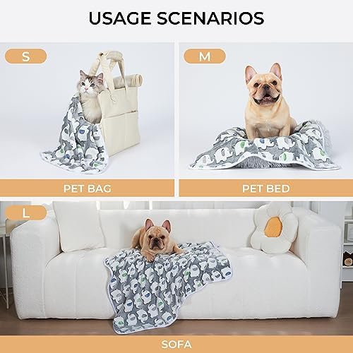 Luciphia 3 Pack Cute Dog Blankets Soft Fleece - Image 2
