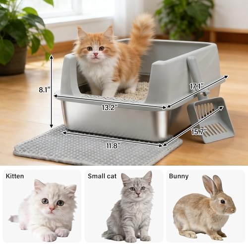 Stainless Steel Litter Box - Image 2