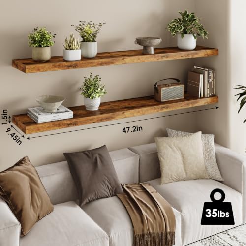 Fixwal Floating Wall Shelves for Decor - Image 3