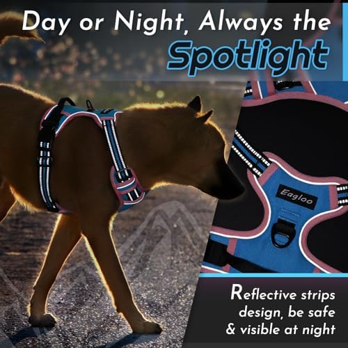 Eagloo Dog Harness for Medium Sized Dogs, No Pull Vest - Image 7