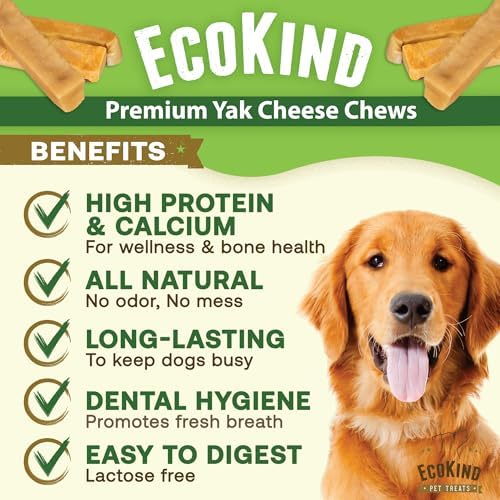 EcoKind Yak Cheese Himalayan Dog Chews, Yak Chews - Image 2