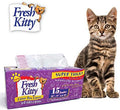 15 Count Fresh Kitty Litter Box Liners Super Thick, Easy Clean Up Jumbo by RoyalPetIncorporated