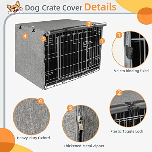 Seiyierr Dog Crate Cover - Image 3