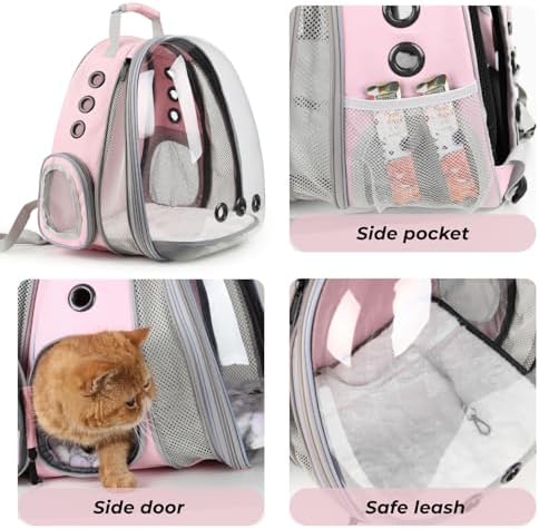 Lollimeow Expandable Bubble Cat Carrier Backpack, Supports up to 16 lbs - Image 6