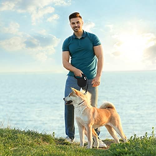 16 ft Retractable Dog Leash for Large Dogs up to 110 lbs, Tangle-Free Nylon Tape - Image 6