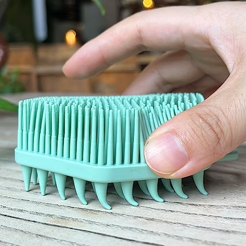 Premium Sensory Brush for Kids or Autism, Soft Silicone Body Scrubber, 2 in 1 by PENEPICO-SIMPLELIFE