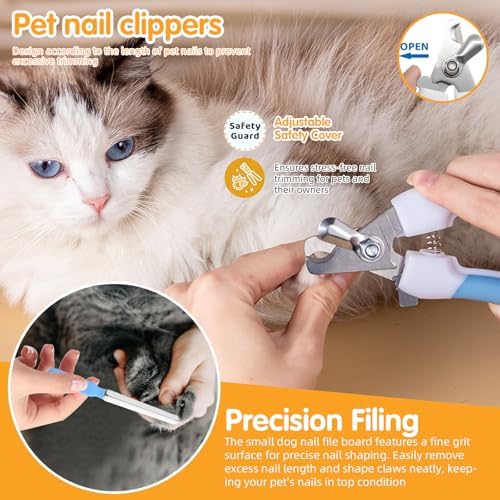 Oromaviela 12PCS Dog Grooming Kit, Grooming Supplies - Image 4