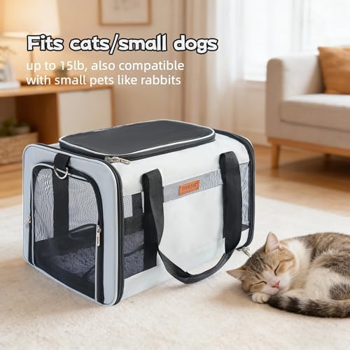 YUNIQUE Soft-Sided Cat & Dog Carrier - Image 5