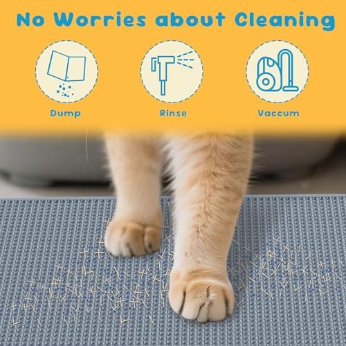 Cat Litter Mat, Silicone Litter Trapping Mat - Image 7