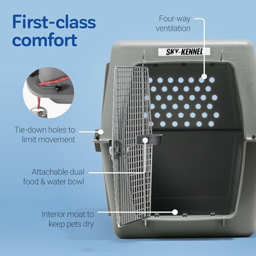 Petmate Sky Kennel for Air Travel, 48in Dog Crate for Pets 90 to 125lbs - Image 5