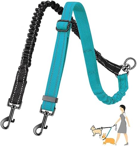 AUTOWT Two Dog Lead, 2 in 1 Upgraded Double Dog Leash Attachment Combine by AUTOWT