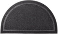 DM Cat Paw Print Litter Box Mat, Door Mat, Kitty Litter Rug, Half Circle by DMWirelessCarCharger