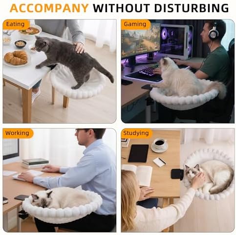 Cat Desk Bed - 2-in-1 Cat Hammock - Image 5