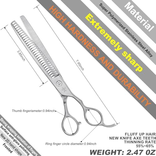 High-end Professional Dog Grooming Thinning Scissors Teeth Cutting Blending - Image 2