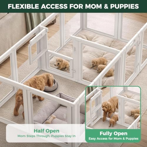 FXW AuraSpace Acrylic Dog Playpen - Image 2