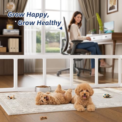 Acrylic Dog Playpen Indoor, G Series, 2 Panels - Image 6