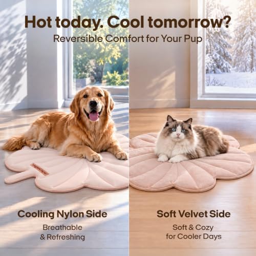 Vagascape Dog Crate Pad, Reversible Warm/Cooling Mat - Image 2