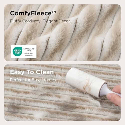 Bedsure ComfyFleece® Memory Foam Orthopedic XL Dog Bed - Image 6