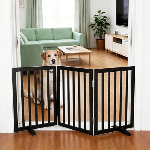 ZJSF Freestanding Indoor Dog Gate by ZJSF