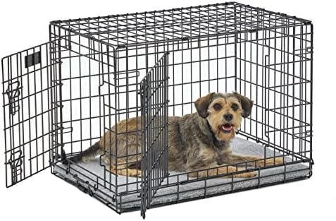 MidWest Homes for Pets Quiet Time Reversible Crate Pan Cover 30' Gray - Image 5