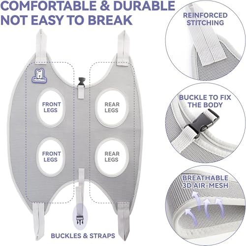 Loflaze Dog Grooming Hammock Harness - Image 3