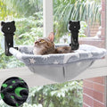 JUNSPOW Cat Window Perch Cordless, Glow in The Dark & Stable Cat Beds- by JUNSPOW