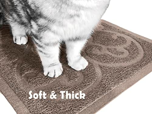 PetLike Cat Litter Box Mat, Thick Kitty Litter Trapping Mat, Waterproof - Image 5
