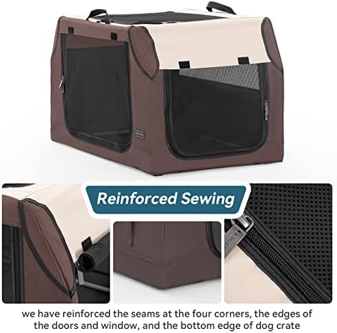 PETSFIT Soft Dog Crate, Travel Dog Crate - Image 4