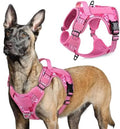 rabbitgoo Tactical Dog Harness for Large, No Pull Military Service Vest by rabbitgoo