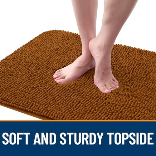 OLANLY Dog Door Mat for Muddy Paws 44x24, Super Absorbent Chenille Mud Mat - Image 4