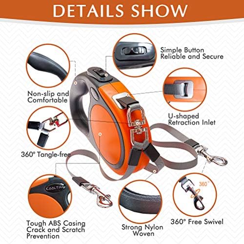 KOOLTAIL Dual Retractable Dog Leash - Image 5