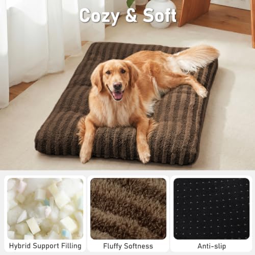 FURTIME Washable XL Dog Bed for Extra Large Dogs, Deluxe Dog Crate Beds - Image 2