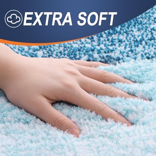 OLANLY Bathroom Rugs Mat 36x24, Extra Soft Absorbent Microfiber Bath Rugs - Image 2