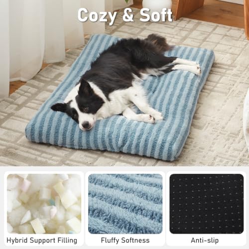 FURTIME Washable Small Dog Bed, Deluxe Dog Crate Beds - Image 2