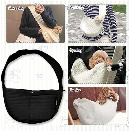NATUYA Small Dog Carrier Sling Cat Sling - Image 6