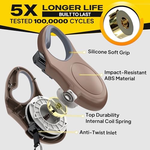 Fida Retractable Dog Leash X-Small Breed, 10 ft Durable Pet Walking Leash - Image 4