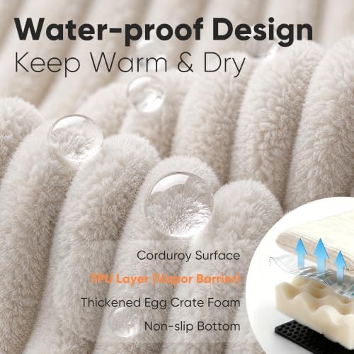 FUKUMARU Cute Dog Bed, Thickened Orthopedic Dog Sofa, Waterproof&Washable - Image 4