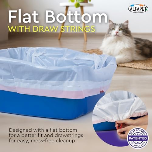 Alfapet Extra Large cat Litter Box Liners-6 Boxes- Heavy Duty 2 mil Thick - Image 3
