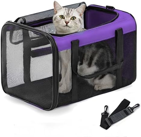 Conlun Cat Carrier Bag, Soft-Sided Pet Carriers by Conlun