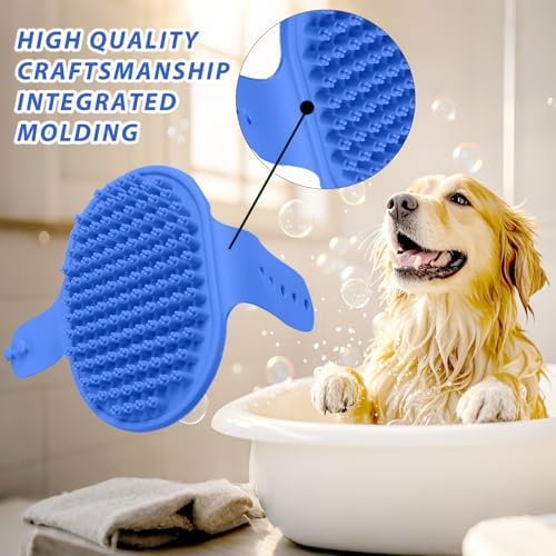 NVNAN Pet Shampoo Brush and Massage Bath Brush - Image 3
