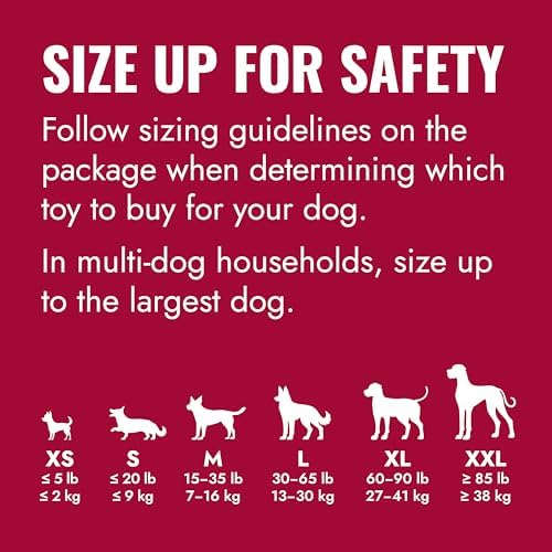 KONG Classic Stuffable Dog Toy, Natural Rubber, - Image 2