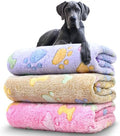Dog Blankets for Large Dogs, 3 Pack Dog Blanket Washable 41" x 31", Fuzzy Soft by NXDZI