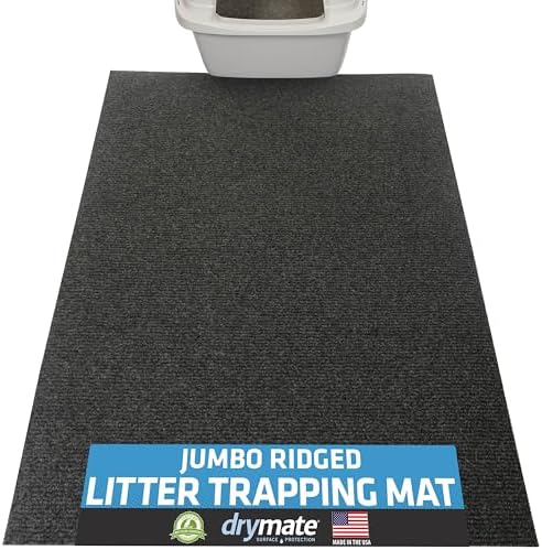 Drymate Cat Litter Box Mat, Litter Trapping Mat, 30x45 Jumbo XXL by Drymate