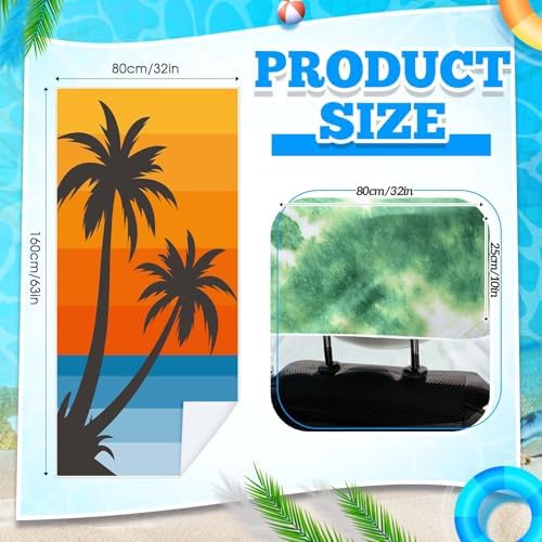 Hahafelt 2 Pack Car Seat Towel Cover - Image 2