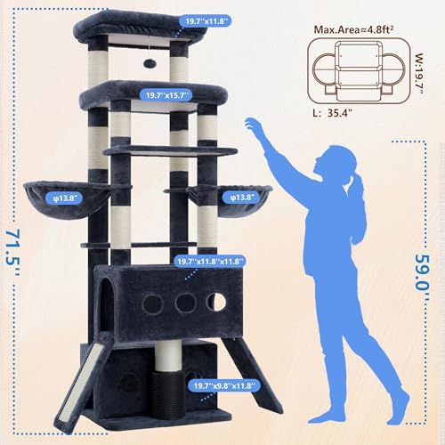 Hey-brother Cat Tree Tower - Image 2