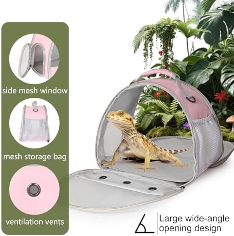 Ventilation Carrier for Bearded Dragon, Guinea Pig Carrier, Guinea Pig Carrier - Image 6