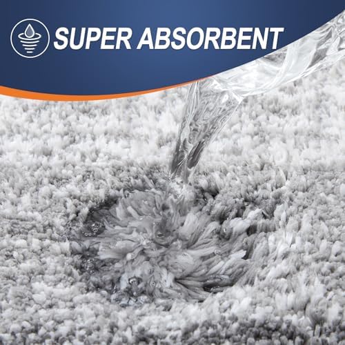 OLANLY Bathroom Runner Rug 44x20, Extra Soft Absorbent Microfiber Bath Rugs - Image 4