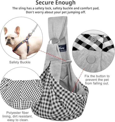 CUBY Dog and Cat Sling Carrier - Image 5